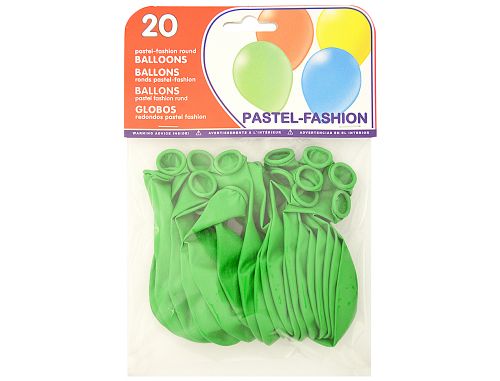 Baloes verdes bolsa de 20 unidades , Branca , 58721 , 8420698335956